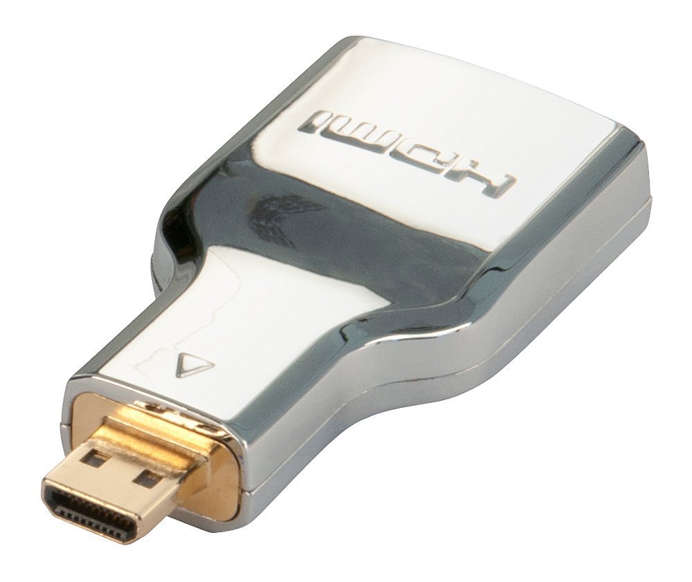 Lindy Adattatore HDMI Femmina/Micro HDMI Maschio CROMO®