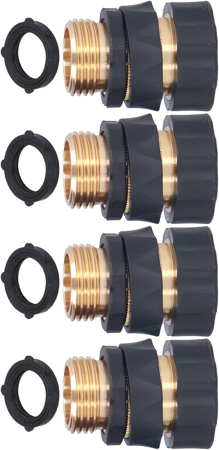 Hose Adapter 4Set Garden Accessory Fittings Noleaks