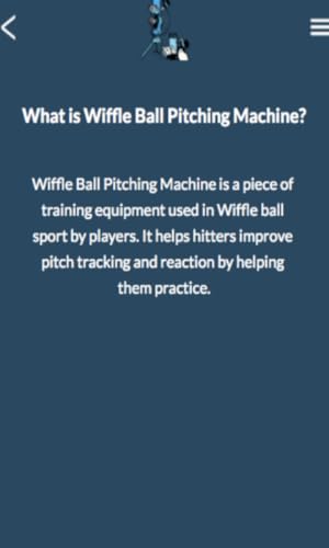 Wiffle Ball Pitching Machine