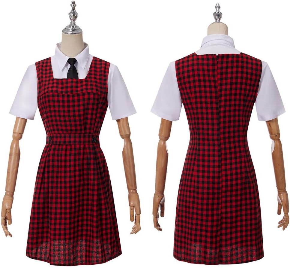 Cos-Animefly Women Cosplay Costume Number Five Cosplay Uniform Shirt Skirt Necktie Set Halloween Carnival Party Suit - Image 3