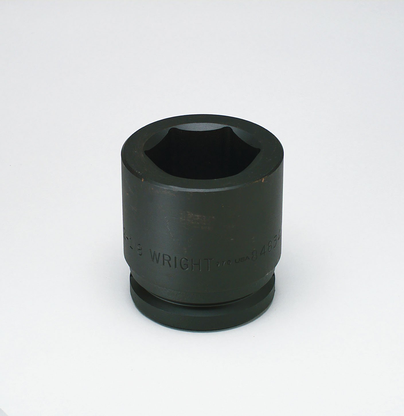 Wright Tool 84886 1-1/2" Drive 6 Point Standard Impact Socket, 5-3/8"
