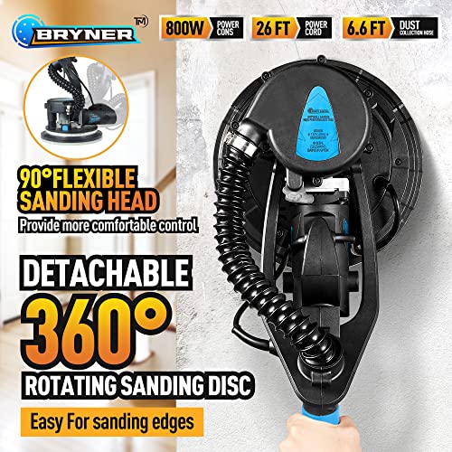 Drywall Sander, Electric Drywall Sander with Vacuum 95 Dust Removal