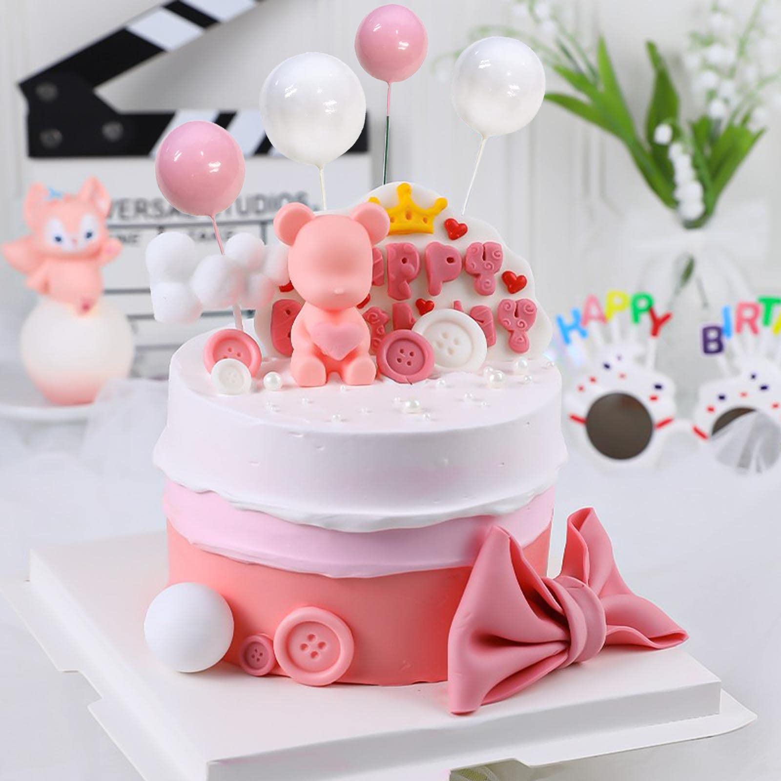 30 PZ LECCA-TOPPER per torte lecca-torte compleanno pochi ingredienti