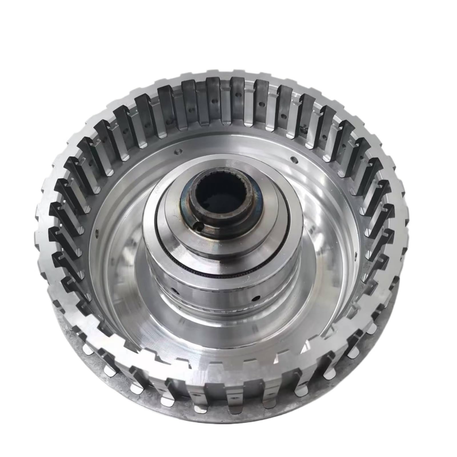 Huasrcfp Gen 2 24263527 Shift Housing Fit For Chevy Car Accessories 24253300 24263527 6T45e 6T40 Transmission Input Drum Housing 4-5-6 Clutch Drum(Gen 2 24263527)