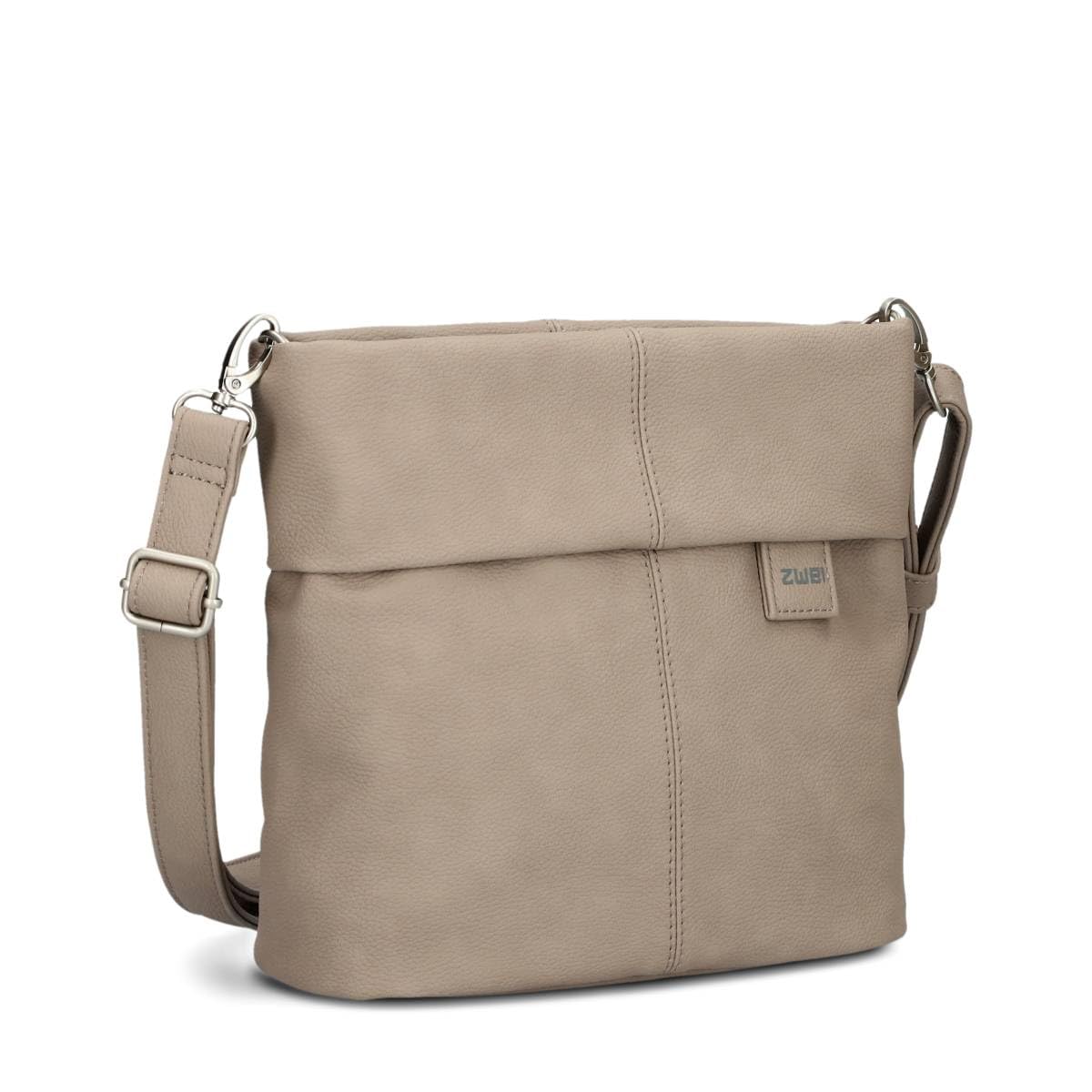 Zwei Unisex's Mademoiselle M8 Bag, Nubuck Cappuccino, 25x23x10 cm