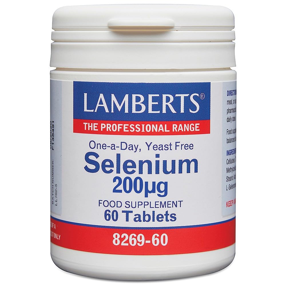 Selenium 200µg – with L-Selenomethionine – 60 Vegan Tablets