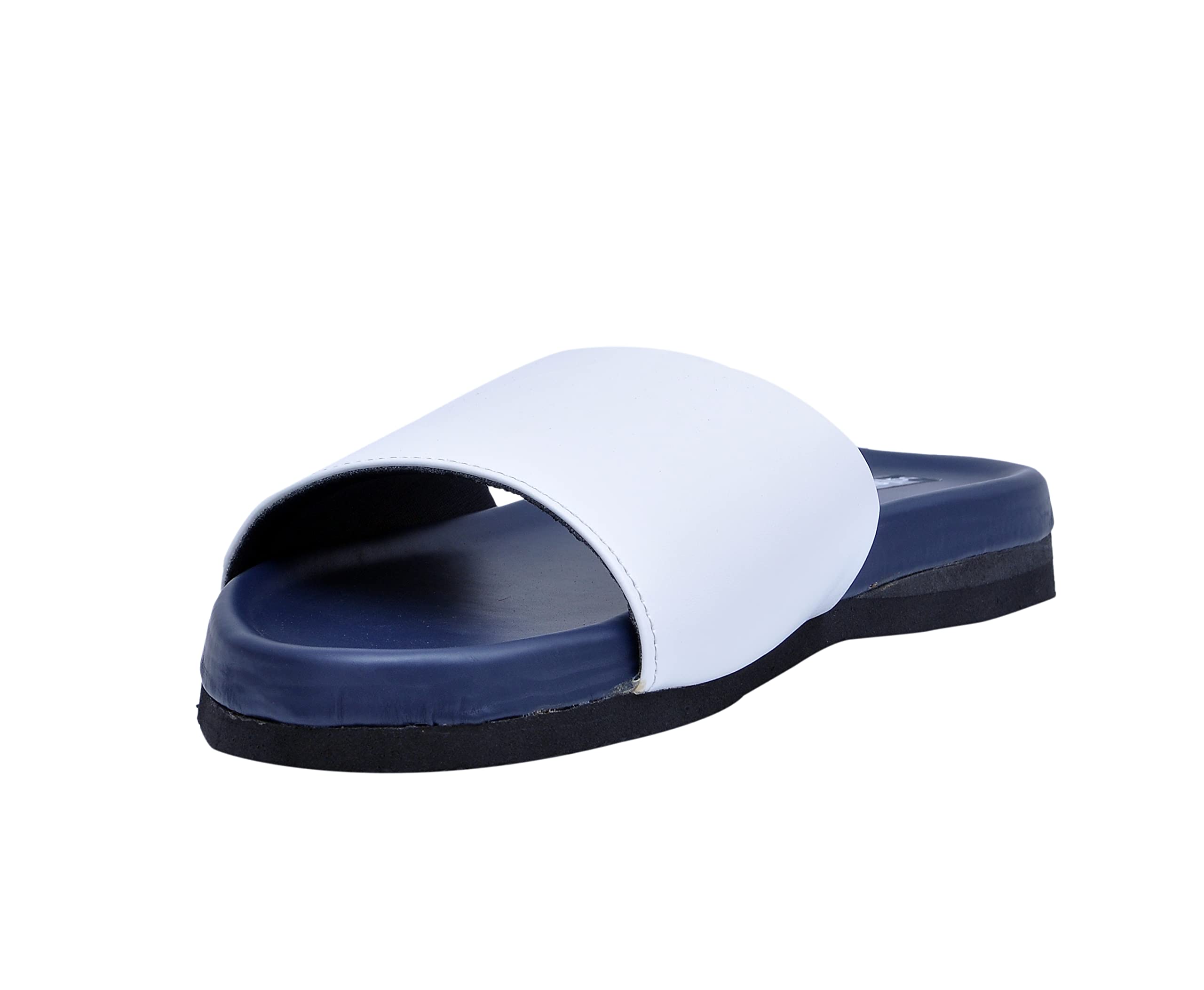 STEP LITE White Freeway Soft Comfoatable Slide MCP Ortho & Diabetic Slippers for Men-11UK (B0BH89CX9B) Amazon Price History, Amazon Price Tracker