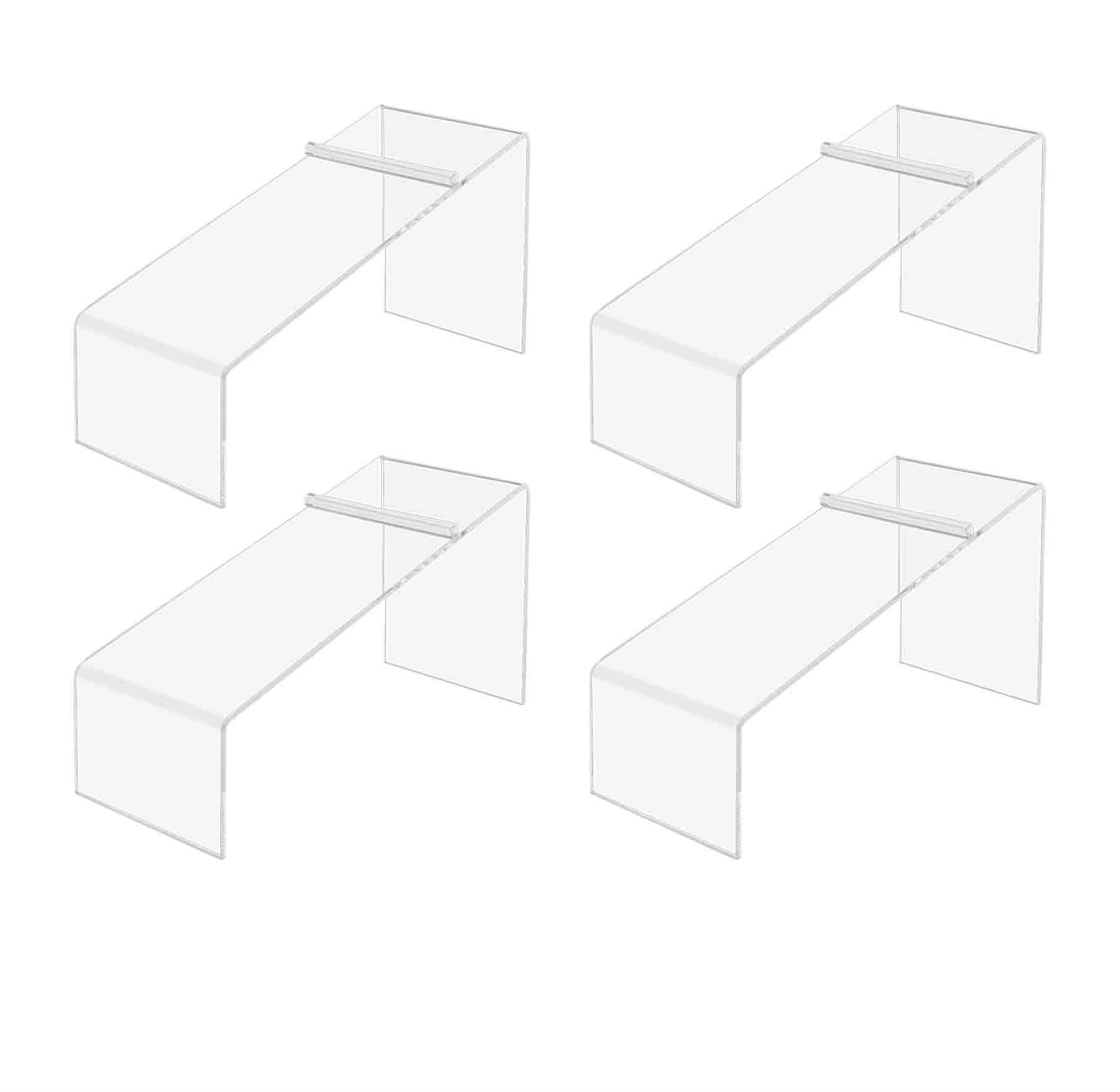 Marketing Holders Shoe Stand Slanted Premium Clear Acrylic 9