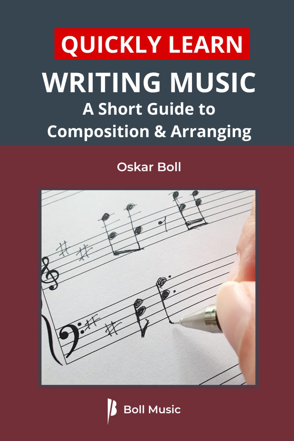 Quickly Learn Writing Music: A Short Guide to Composition & Arranging (Boll Music Theory & Reference Series)