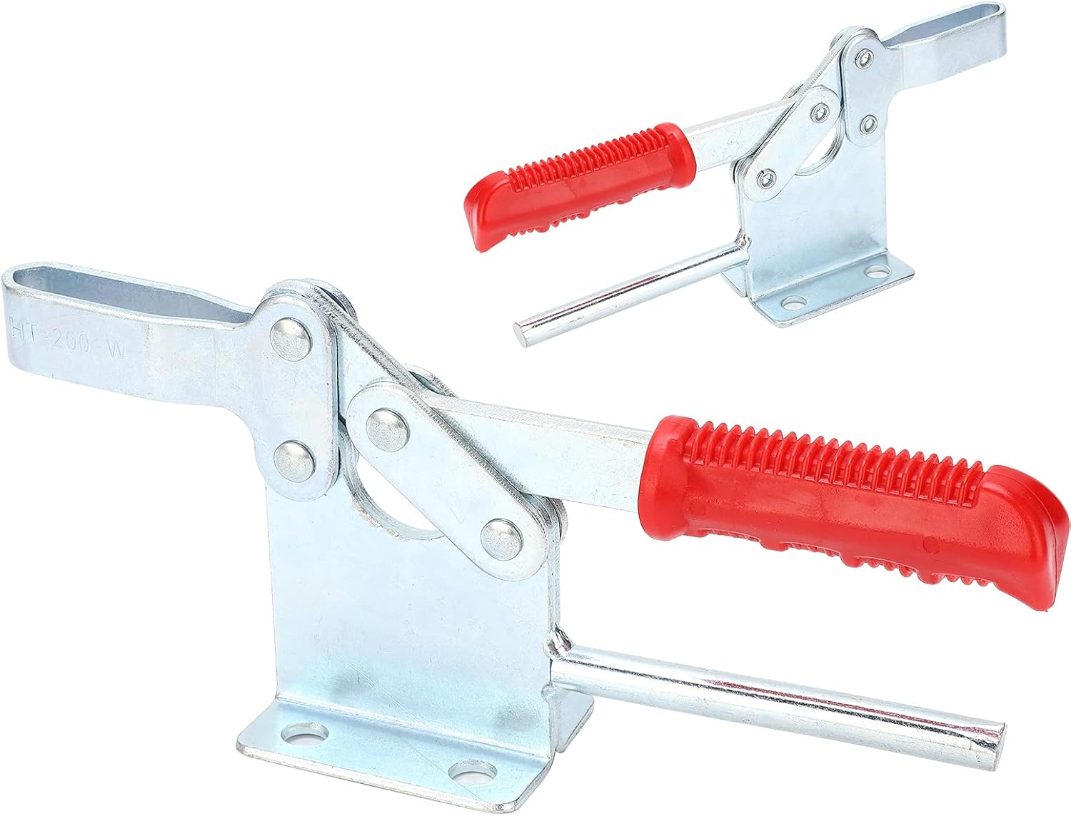 Welding Toggle Clamp Horizontal HT220W 400kg Holding Capacity Quick Release Hand Tool for Industry