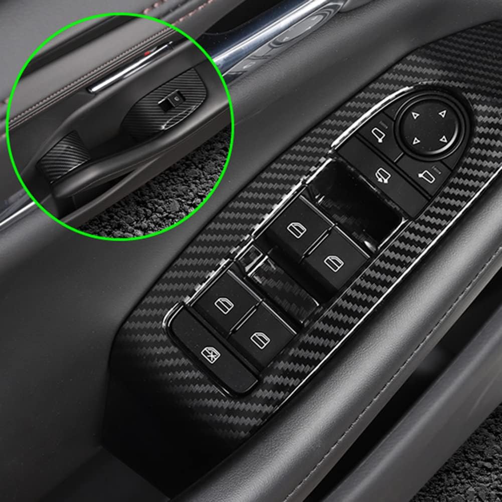 Compatible with 2020 2021 2022 2023 2024 2025 Mazda 3 Accessories Door Window Switch Panel Cover Door Lock Control Button Trim for Mazda CX30 Accessories