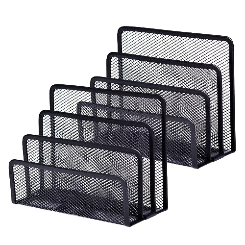 Umllpet 2 Stück Briefhalter Schreibtisch, Schreibtisch-Organizer...