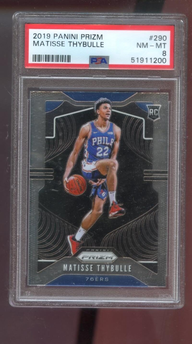 2019-00 Panini Prizm #290 Matisse Thybulle ROOKIE RC PSA 8 Graded Card NBA 19-00 - Basketball Slabbed Rookie Cards