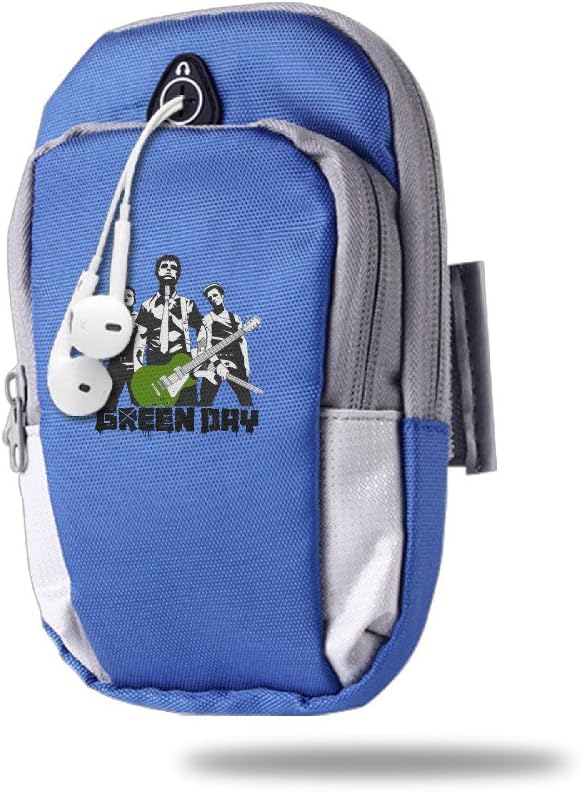 Green Day Band Armband Arm Bag Package For Sports Running For Iphone Samsung Galaxy Key Money