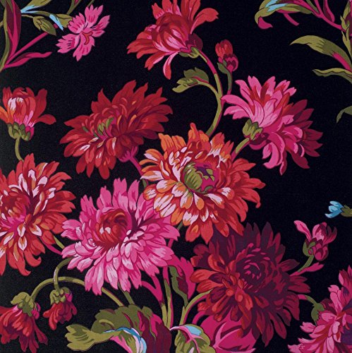 Kaffe Fassett Spring 2015-anne marie-black tessuto...