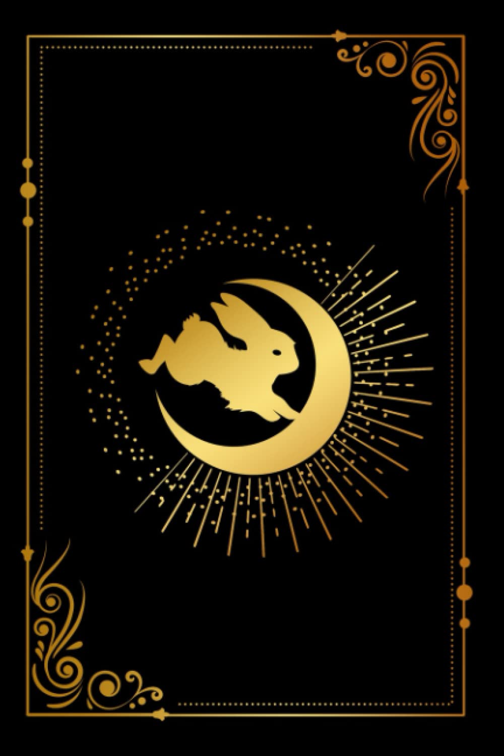 Witch Grimoire: Mystical Moon Rabbit Lined Notebook for Spells, Dream Diary, Journaling, and Meditation
