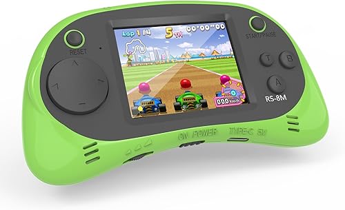 Miniatura 1 de Juegos de mano para niños, videojuego retro de 16 bits con 220 juegos electrónicos HD, LCD de 2.5 pulgadas, juegos de viaje portátiles, regalos para