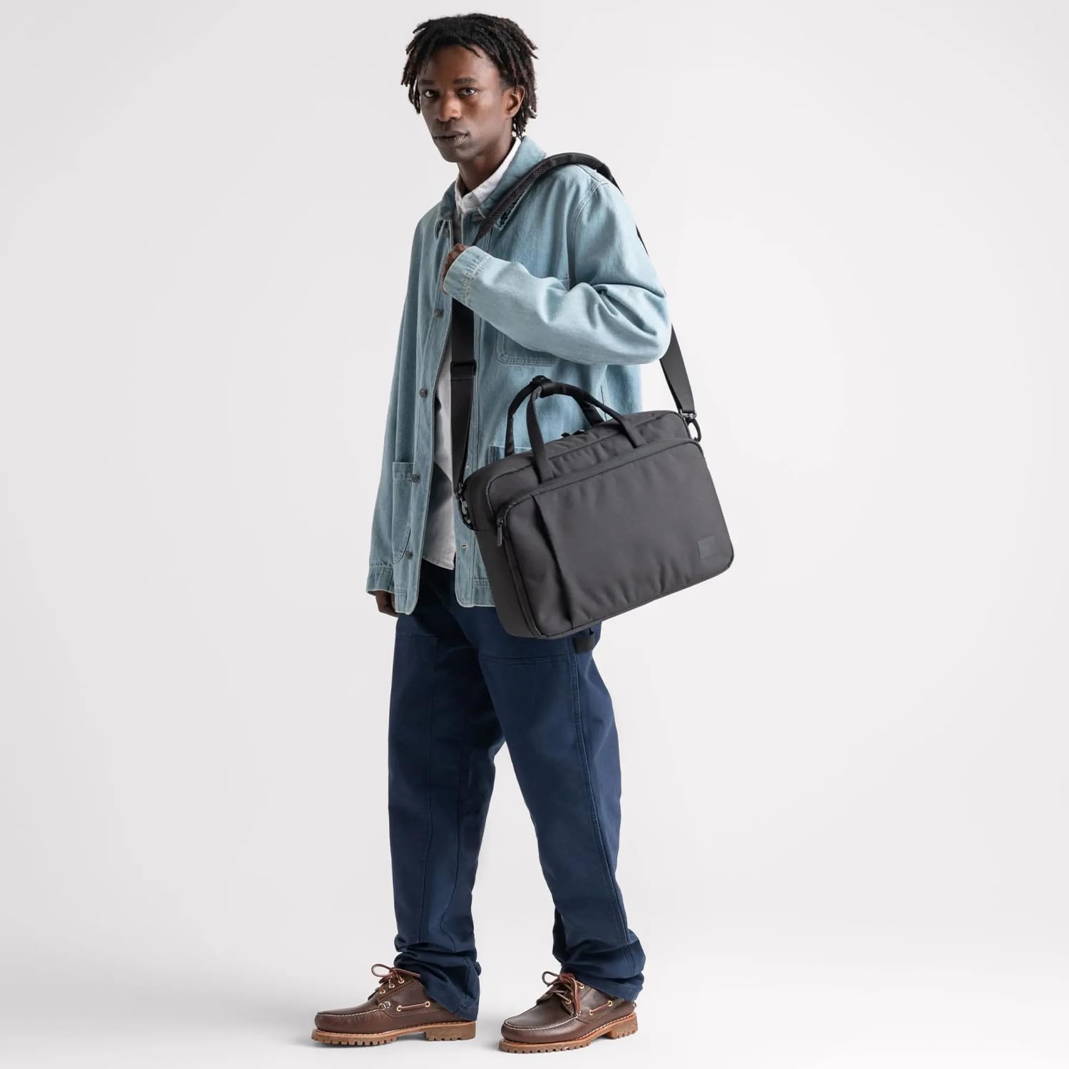 Herschel Gibson Messenger Tech - Ash Rose Tonal