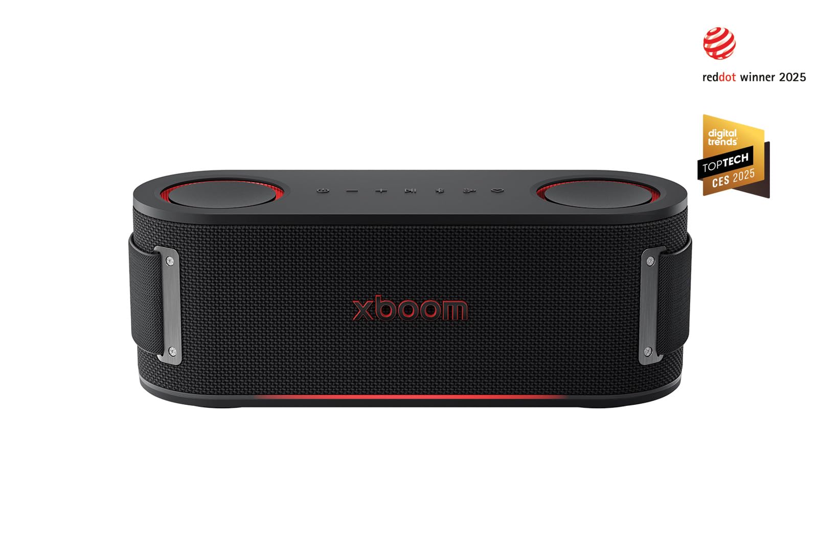 LG xboom Bounce,Speaker Bluetooth Portatile, Cassa Altoparlante Impermeabile e Antipolvere IP67, Fino a 30h di Autonomia,Compatibile con (Google, Siri, Alexa)