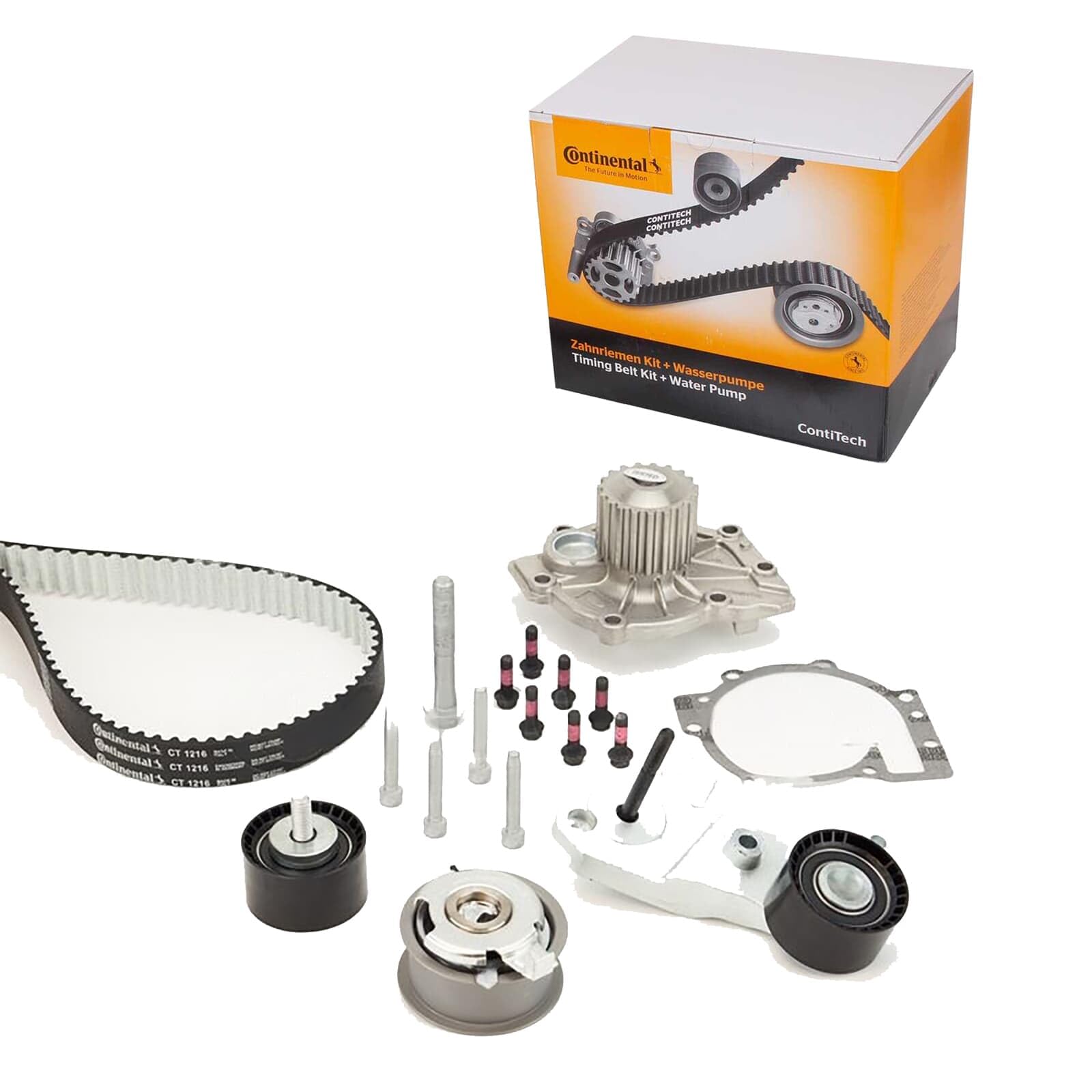 Continental Ctam CT1216WP2 Wasserpumpe + Zahnriemensatz | CT1216WP2 passend für S60 S80 S90 V40 V60