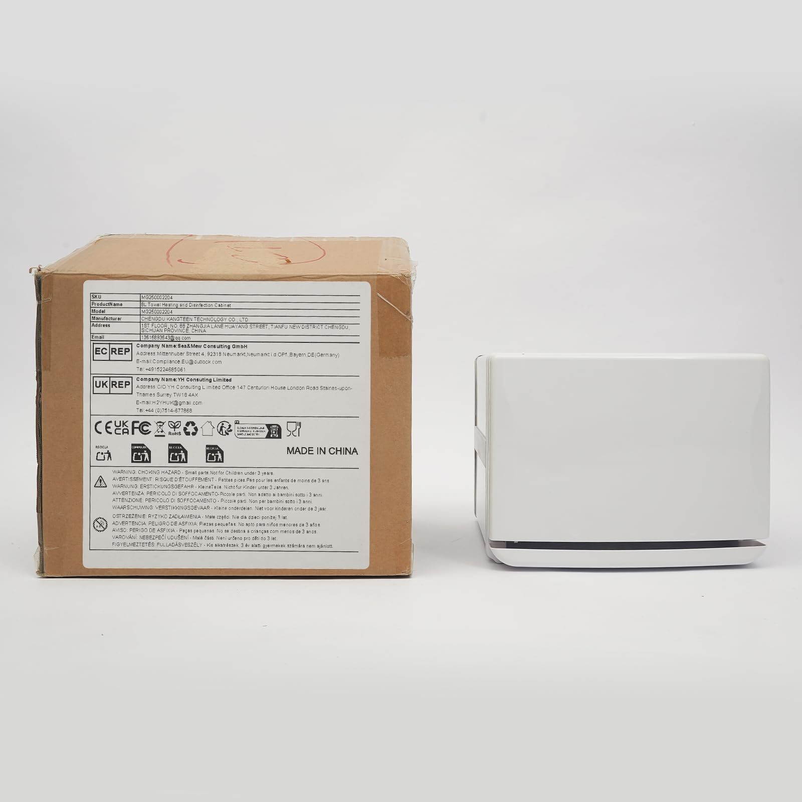 Scaldasalviette elettrico da 8 l, 130 W, per case