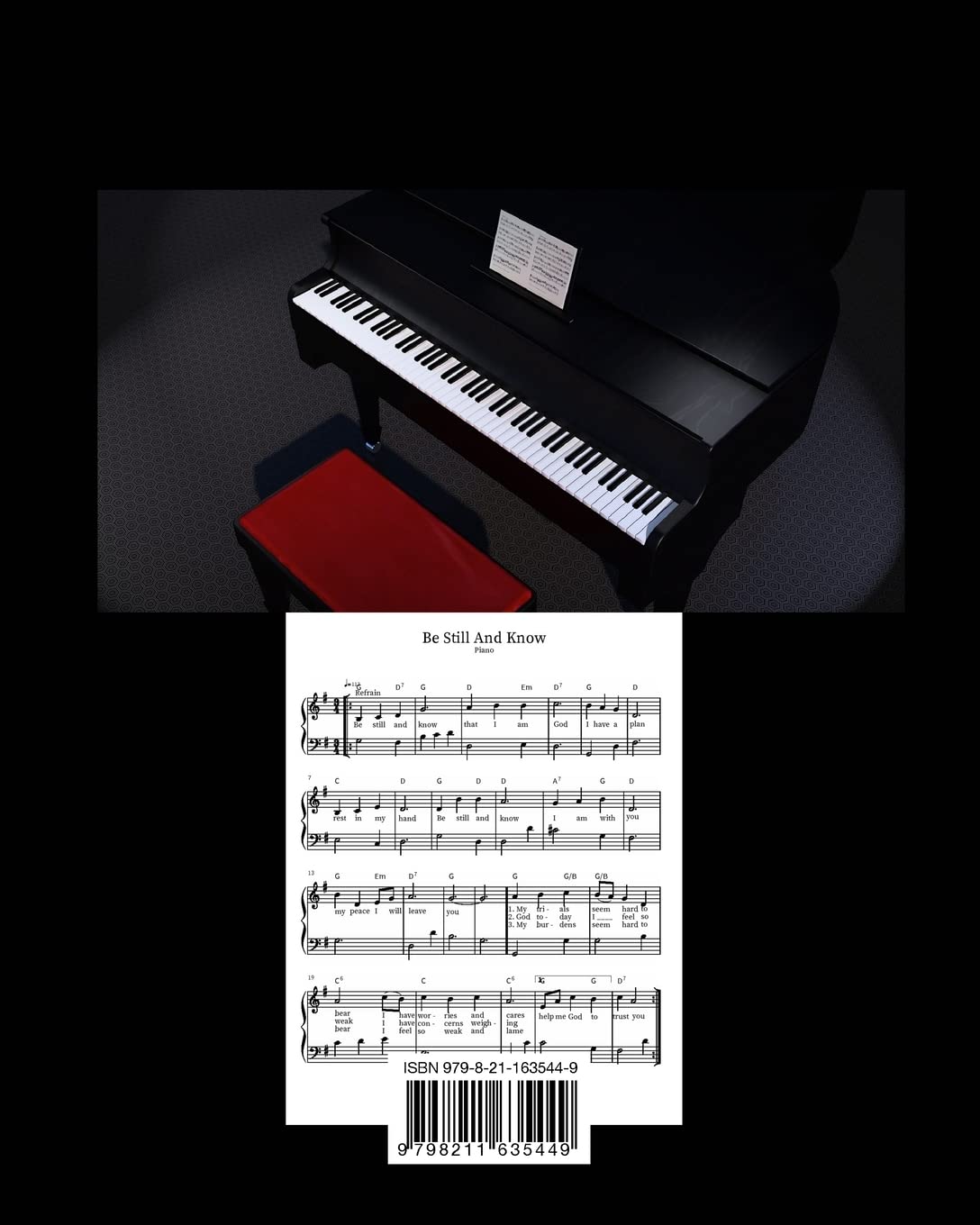 Choir Music SATB Piano Song Book Easy Hymns: Choir Piano Hymns Church Praise Worship Chords Lyrics Easy SATB