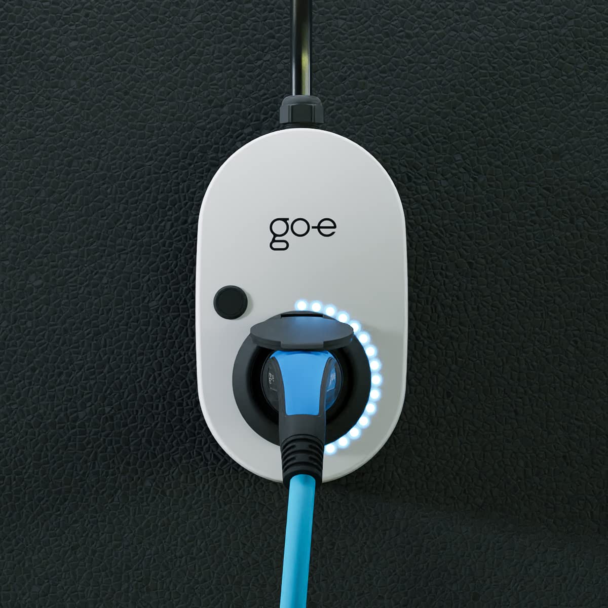 go-e Charger Gemini Flex 22 kW Ladestation Wallbox stationär und mobil Stecker CEE rot 32 A Typ 2 Dose WLAN RFID App