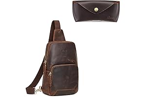 Versatile S-Zone Leather Sling Backpack: Stylish and Secure Storage for Your Essentials