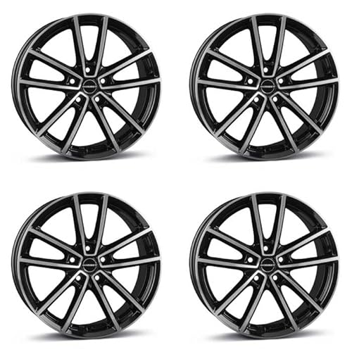 4x Borbet Felgen W 8x20 ET45 5x112 black polished glossy kompatibel mit Audi A4 A6 S4 4x Borbet Felgen W 8x20 ET45 5x112 black polished glossy kompatibel mit Audi A4 A6 S4
