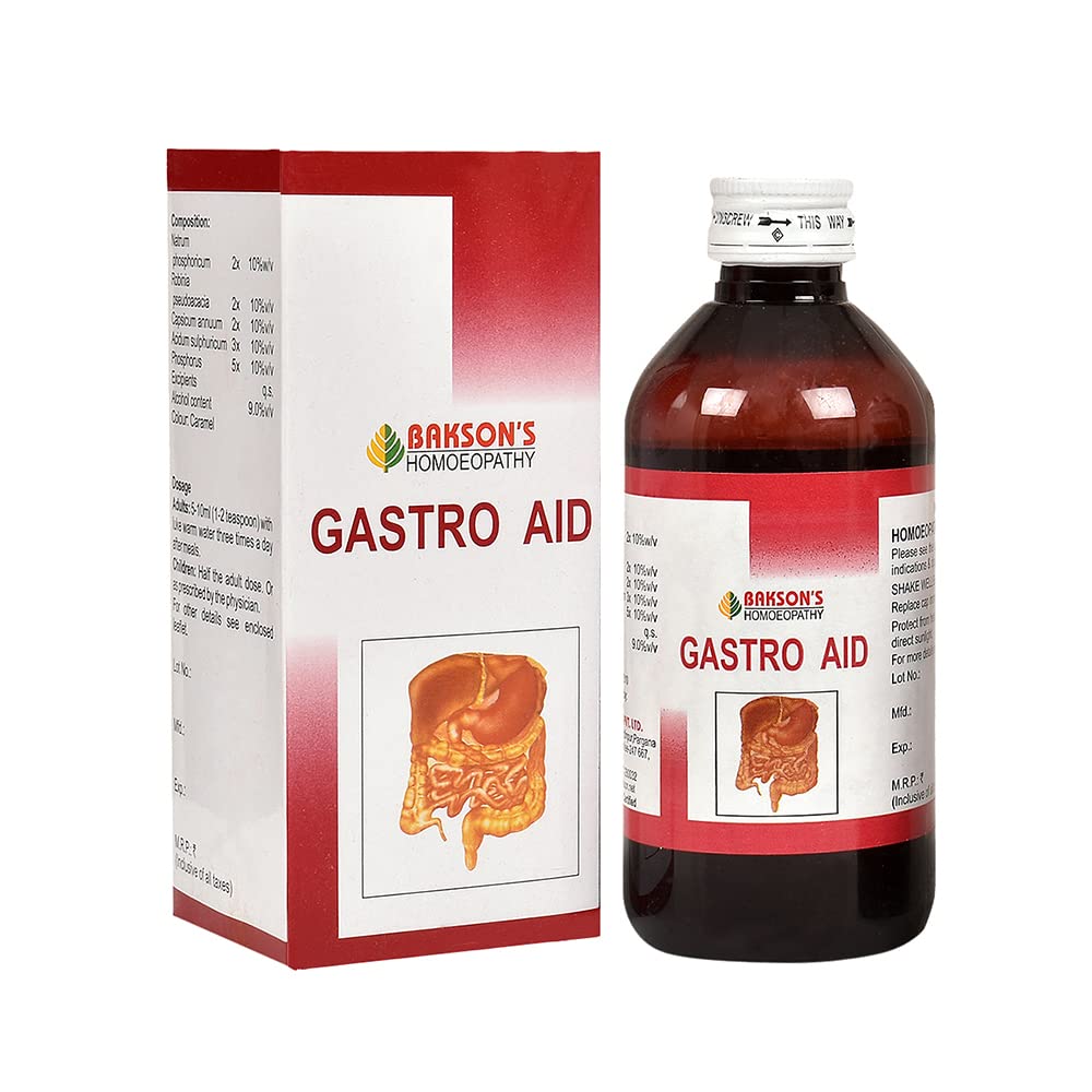 Dr. Bakshi's BAKSON'S HOMOEOPATHY Bakson's Homoeopathy Gastro Aid Syrup (200Ml)-picture-34