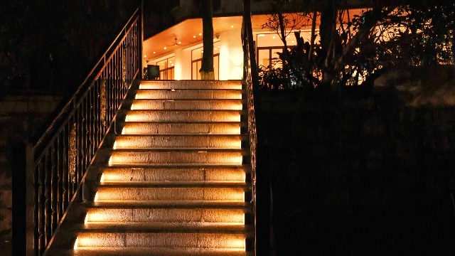 Image of NIORSUN Solar Stair Lights,Warm White Outdoor Step Lights IP67 Waterproof Auto On Off, Outdoor Stair Lights for Steps,Stair,Patio,Yard,Porch,Front Door,Sidewalk,Deck Decor(Brown, 16 Pack)