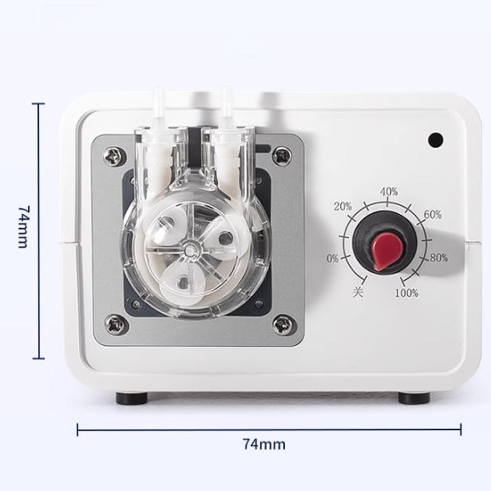 Bomba Peristáltica Pequeña De 24 V, Dosificadora De Líquidos De Bajo Caudal De 8-185 Ml/min, con Tubo BPT De 3 Mm De Diámetro Interior X 5 Mm De Diámetro Exterior - Longitud De 2 M