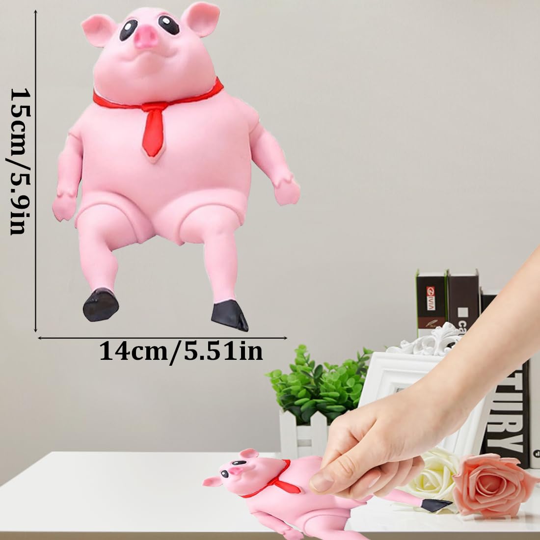 Piggy Stress Toys, The Nearly Indestructible Pig Stress Toy - Image 2