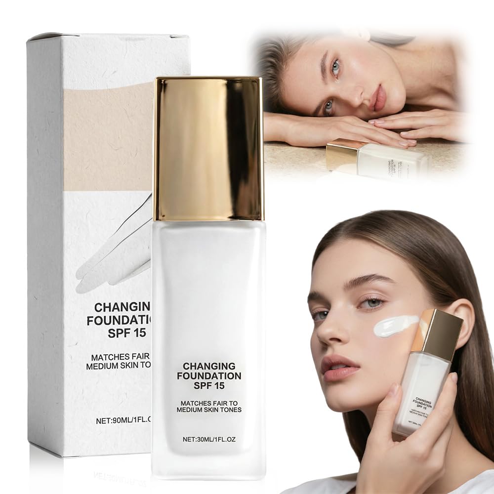 Shade Altering Basis for Mature Pores and skin, Hydrating and Light-weight Liquid Foundations, Tone Appropriate for All Pores and skin Varieties (1pcs)