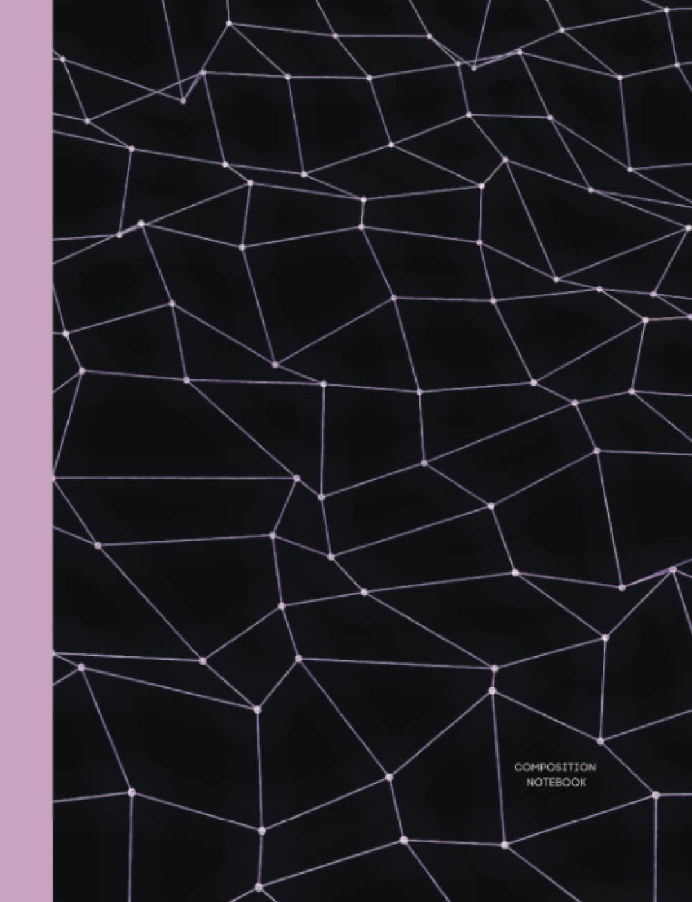 Composition Notebook: College Ruled Paper, 9-3/4'x7-1/2', Conversion Chart Inside, 3D High Tech Cover Design, Matter Cover, 100 sheets, Simple and Functional