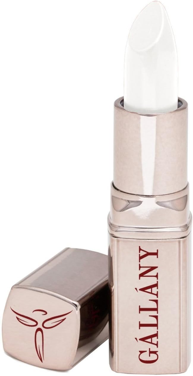 Gallany Cosmetics Creme Satin Frosted Lipstick, Hydrates Lips, Wears Like Lip Balm, Cruelty-Free, Made in USA (Marshmallow)