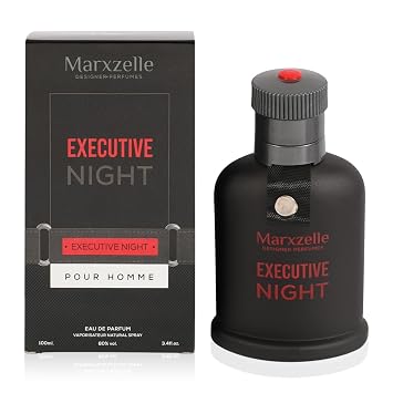 Executive Night Eau de Parfum for Men Fresh Spicy Woody Masculine Scent Perfume 100ml 3.4 fl oz
