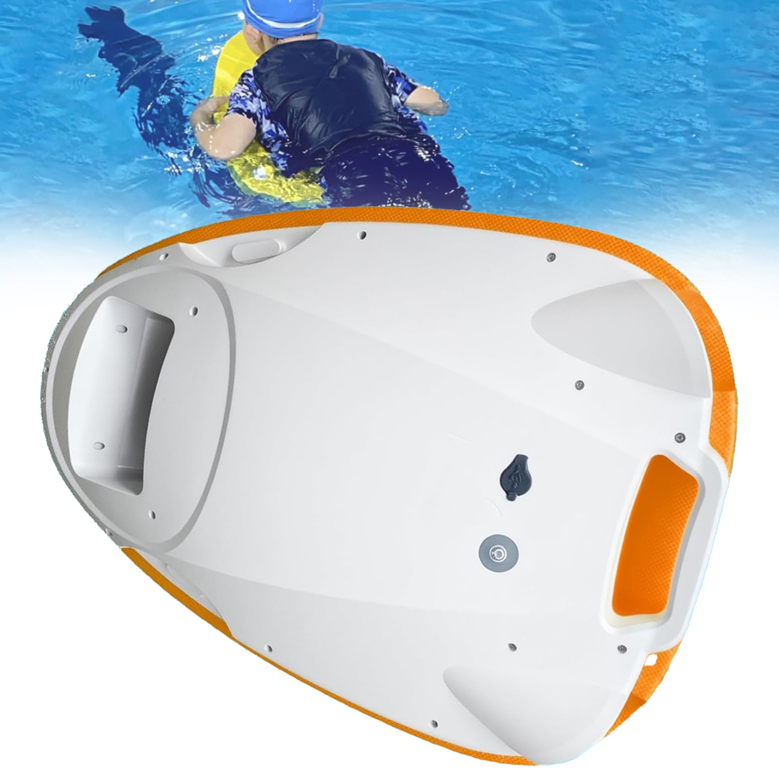Scooter submarino eléctrico de 300W, tablero de flotabilidad de agua recargable 60000mAh, ayuda de natación impermeable IP68 para piscinas, snorkel, buceo y aventuras oceánicas, control portátil y fác