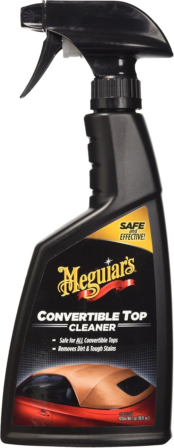 Meguiar's G2016EU Detergente Capote Cabriolet 473ml - Include Guanto Lavaggio In Microfibra Super Spesso