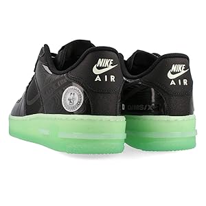 NIKE AIR FORCE 1 REACT LV8 BLACK エアフォース ブラック NBA Amazon.co.jp: Nike Air Force 1 React LV8 Black/Black/Barely