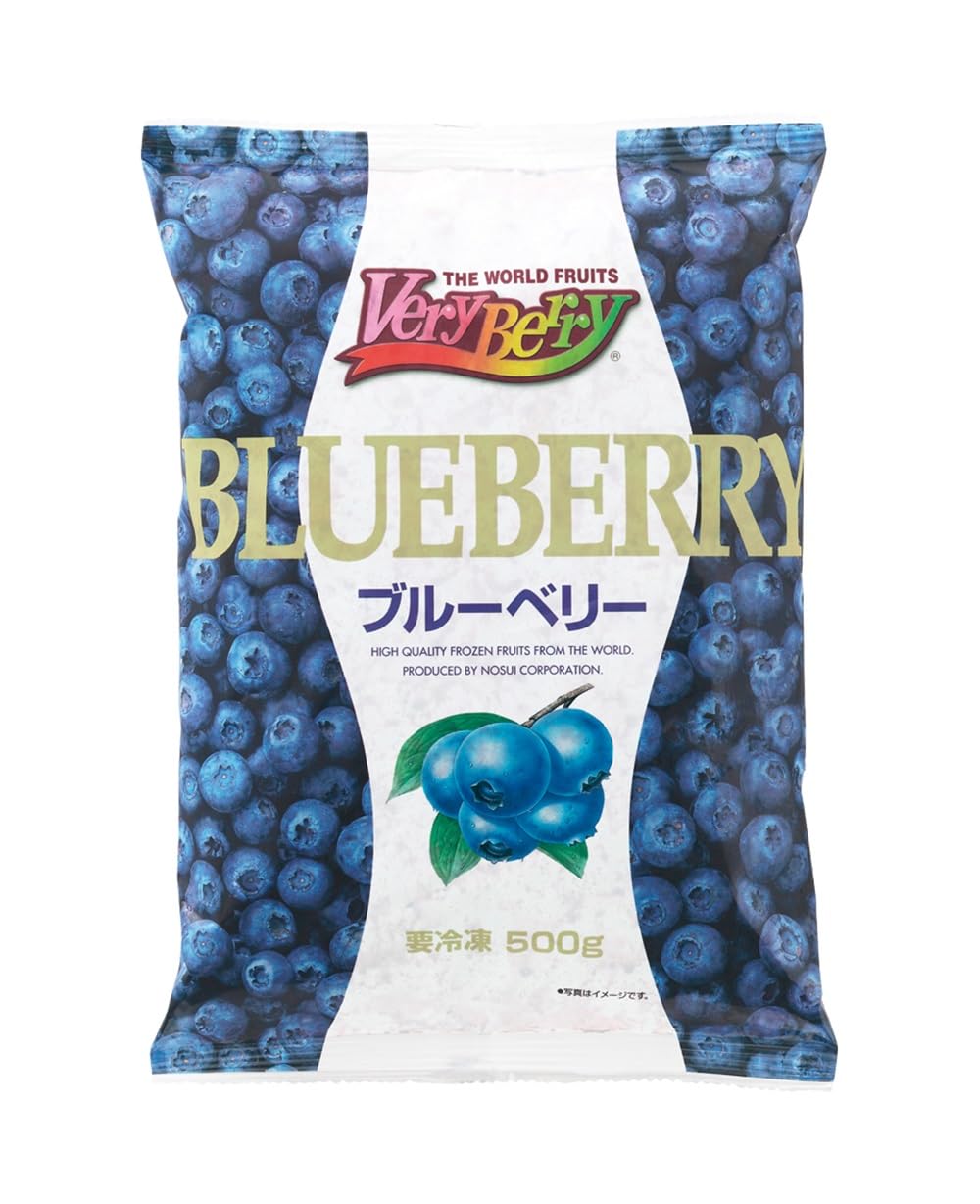 Amazon.co.jp: [冷凍] ノースイ ブルーベリー 500g : 食品・飲料・お酒