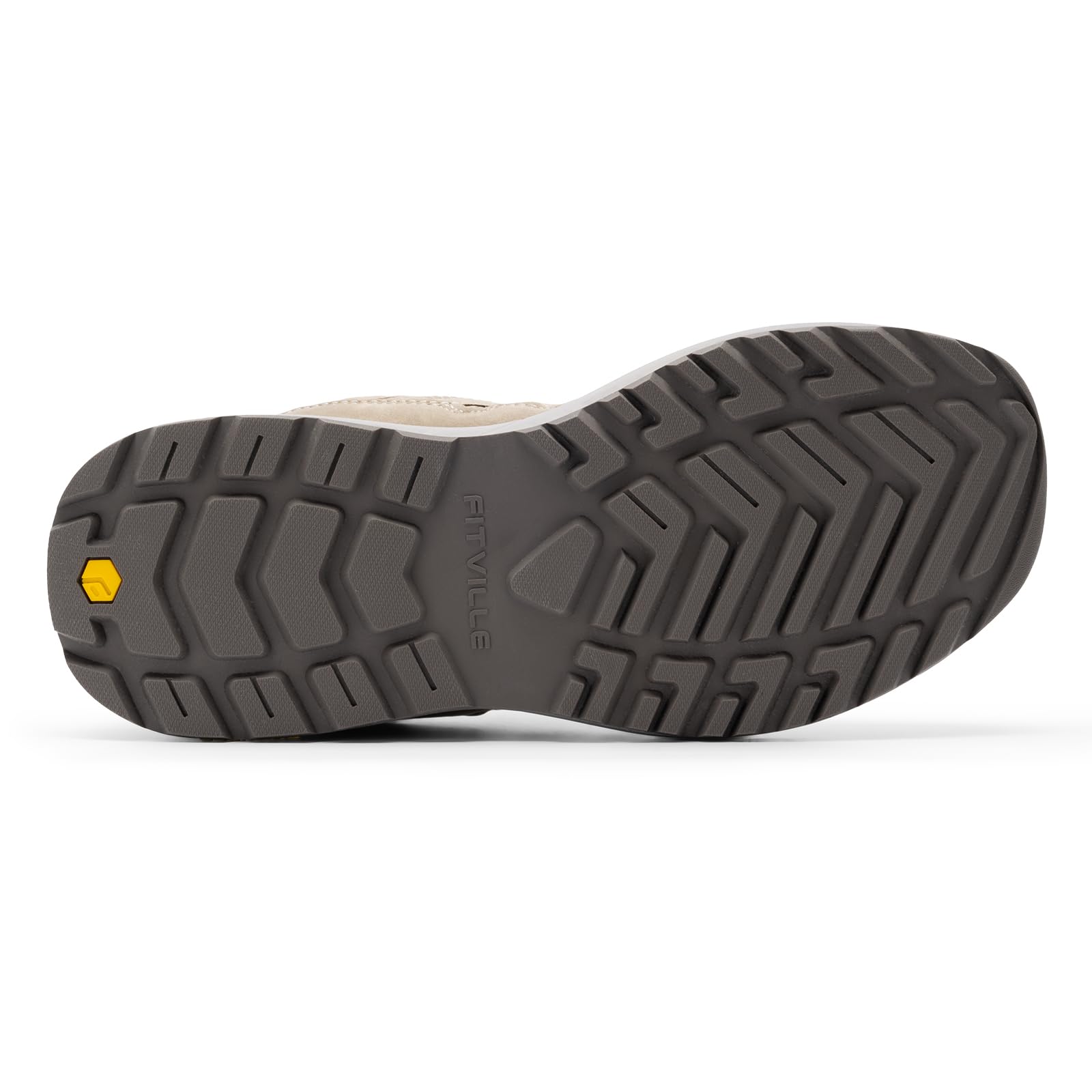 FitVille Chaussures Randonnée Femme Pieds Larges Outdoor Baskets Sport Running Antidérapantes Chaussures de Marche Confortable