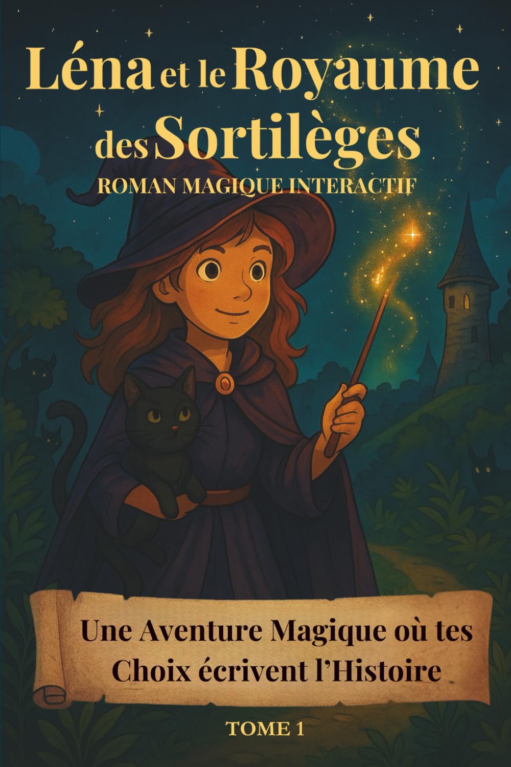 Léna et le Royaume des Sortilèges – Tome 1- Roman Magique Interactif | Aventure Dont Tu Es le Héros (8–12 ans)