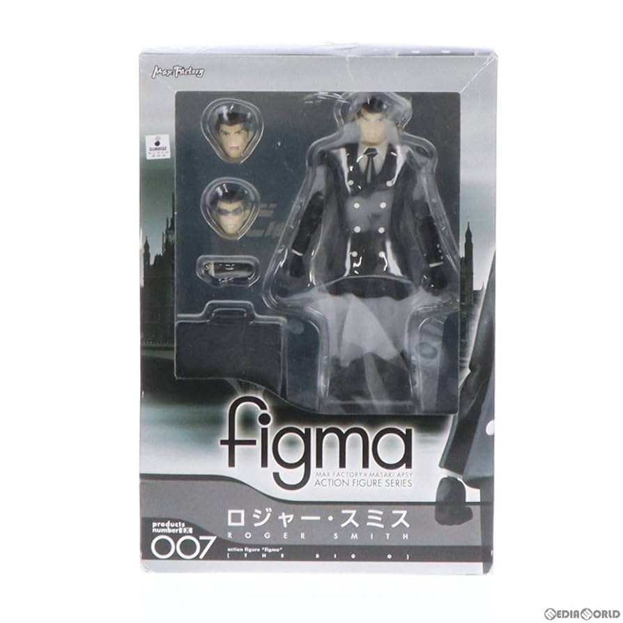 Max Factory - figma(フィグマ) EX-007 ロジャー・スミス THE ビッグオー 完成品 可動フィギュア ワンフェス2011夏&amp;GOODSMILE ONLINE SHOP限定 マックスファクトリー Amazon | [FIG]figma(フィグマ) EX-007 ロジャー・スミス THE