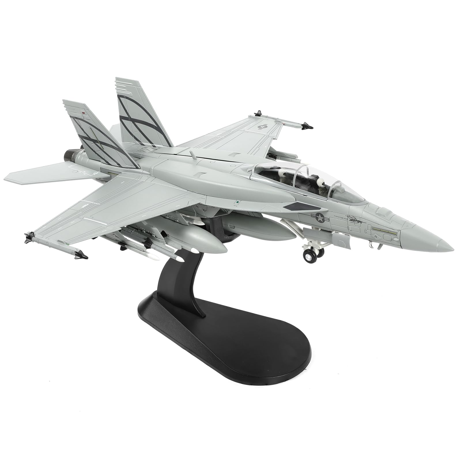 Amazon.com: NUOTIE 1/72 F/A-18F Ultimate Hornet Diecast Alloy