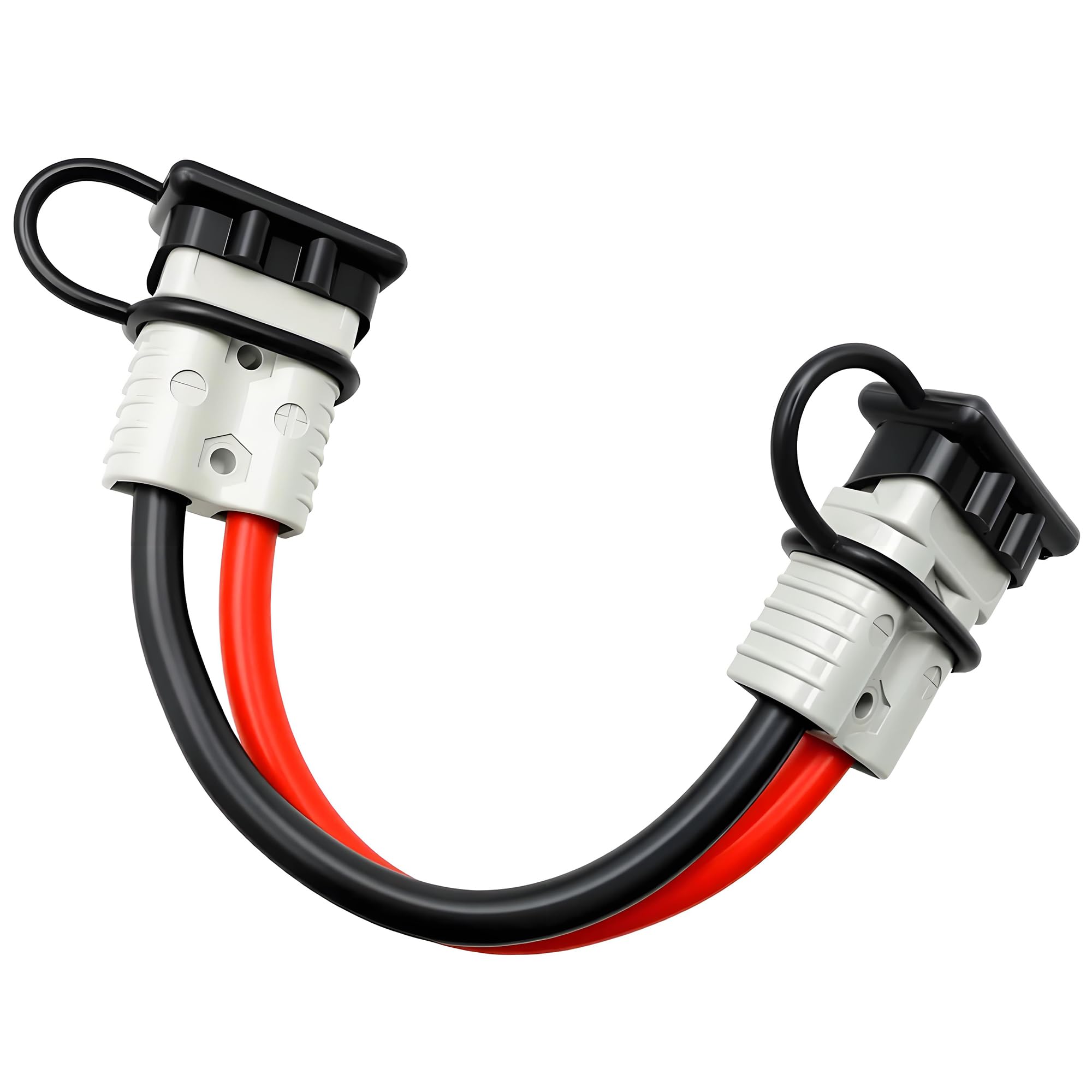 SB175-SB175 SB175 - Cable adaptador Anderson gris a SB175 gris SB175, adaptador de conector Anderson resistente de 1 pie 1/0 AWG, apto para generador solar, inversor, cabrestante, camión, RV