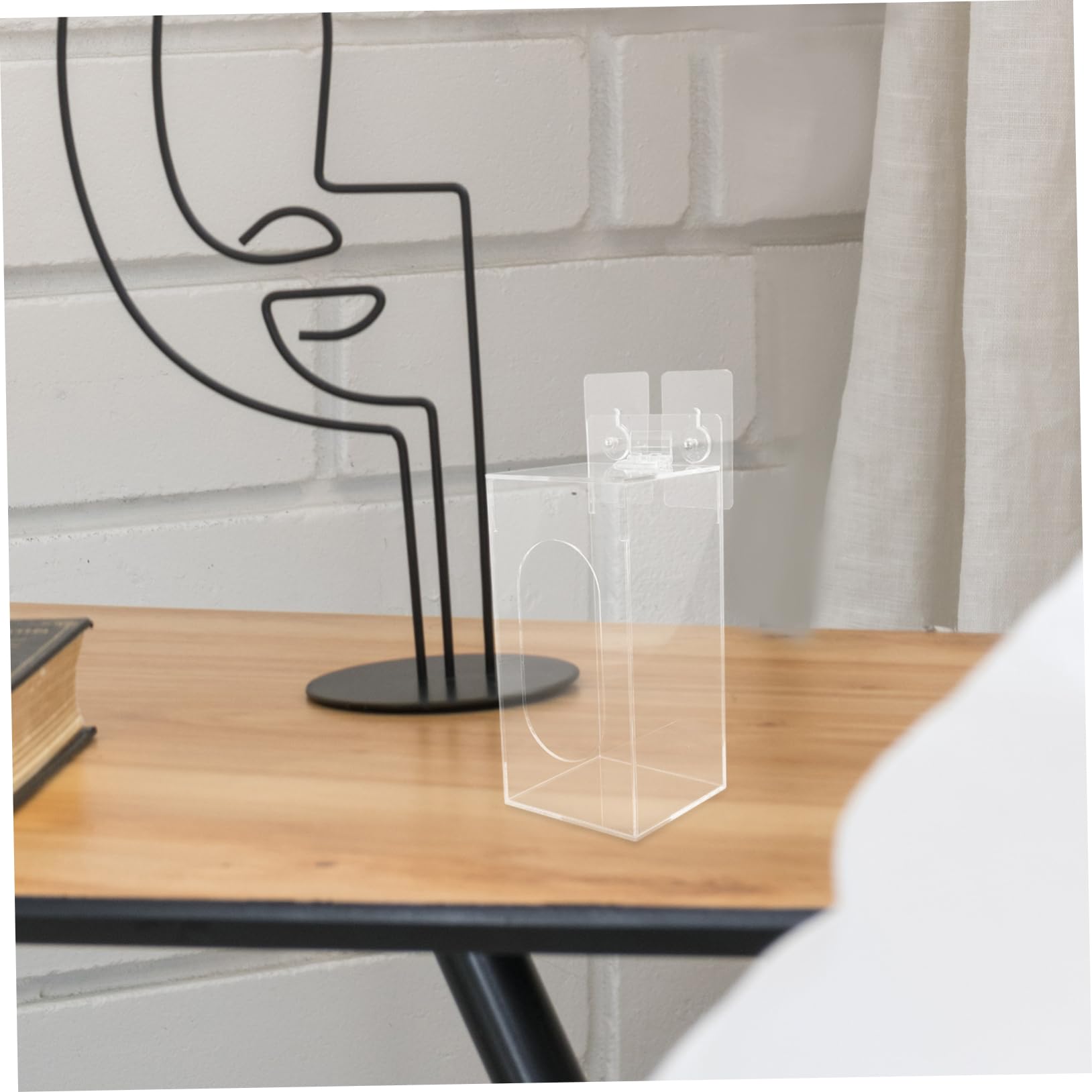 jojofuny 4piezas Dispenser De Guantes Desechables De Pared Organizador Apertura Para Soporte Para Guantes y Diseño y Práctico Para Cocina y Baño