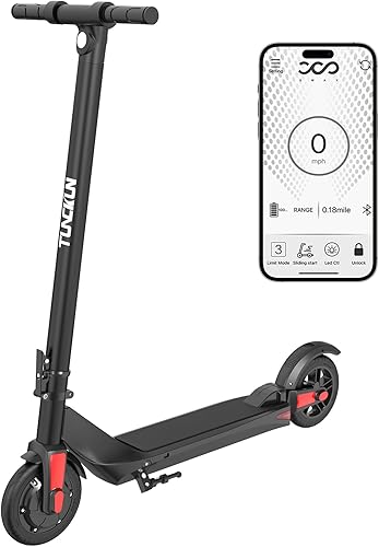 Scooter Electric for Adults 15 Mph Speed,350W Power,12Mile Range, 8.5" Cushioning Solid Tires,Foldable S25 Electric Scooter Adults with Lock Braking