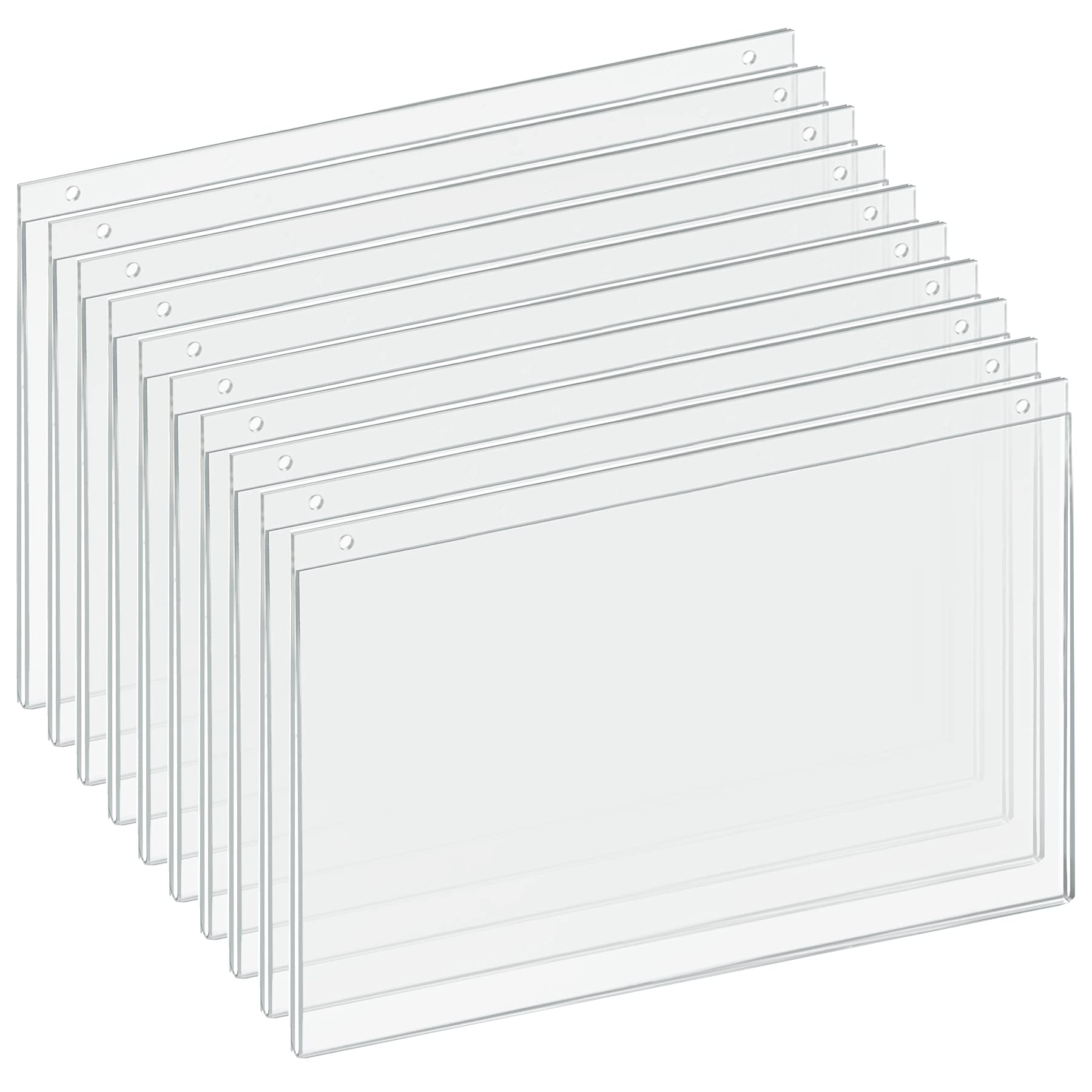 Cadre en U mural Azar 162706 de 35,6 x 21,6 cm pour éviter les papiers cornés