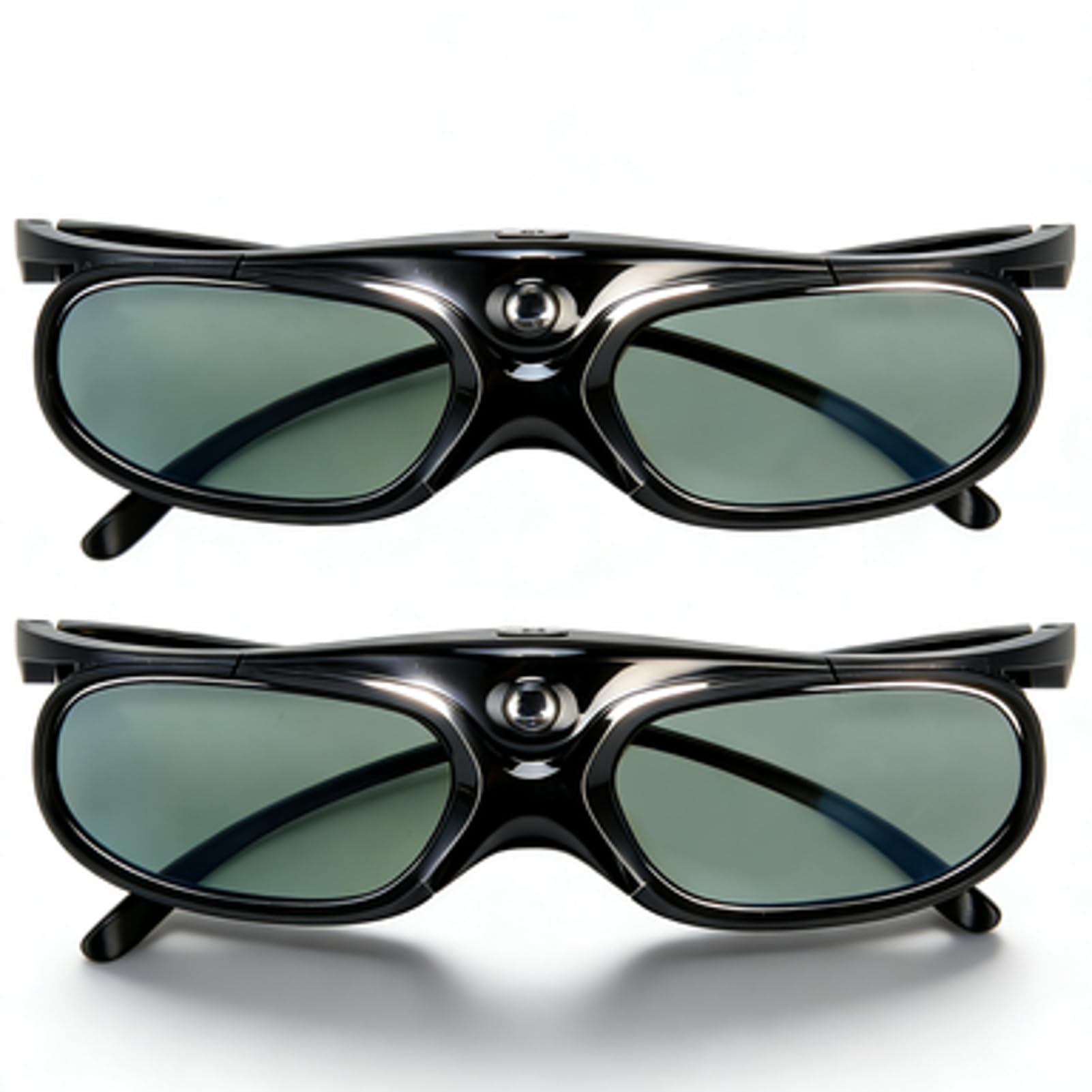 DLP Link 3D Glasses, 144Hz Rechargeable Active Shutter Eyewear for DLP-Link 3D Projectors, for Vivitek, LTV 2500, LTV 3500, Vanish TV